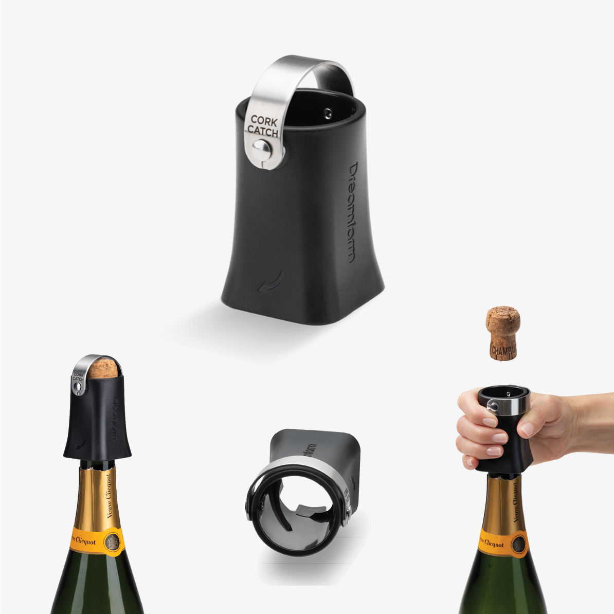 Champop Champagne Popper and Cork Catcher