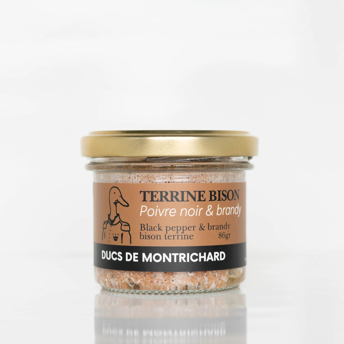 Bison terrine with black pepper and brandy 86g – Gifts & Kitchen Accessories gift Montreal Villeray Urban Palate