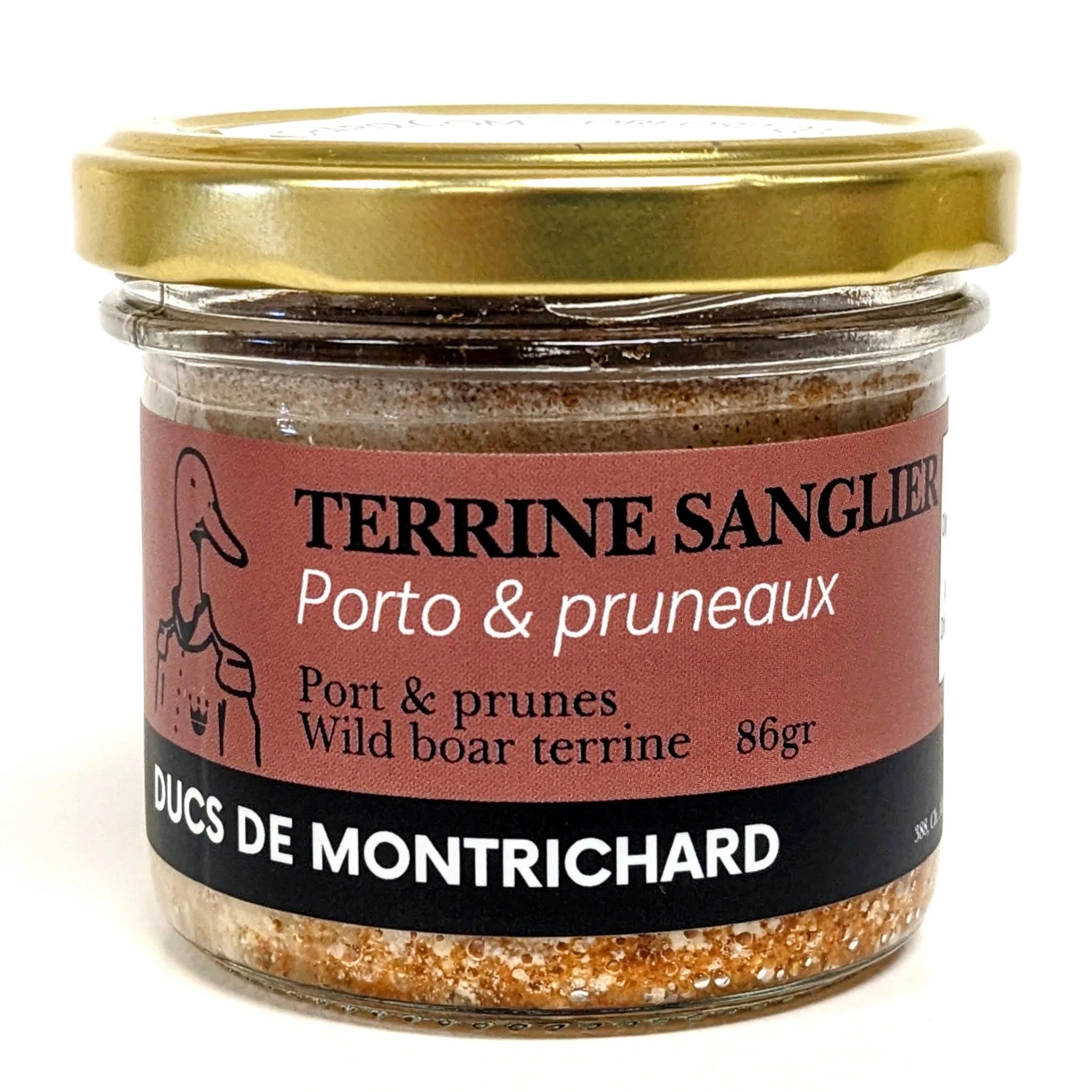 Terrina de jabalí con oporto y ciruelas pasas 86g