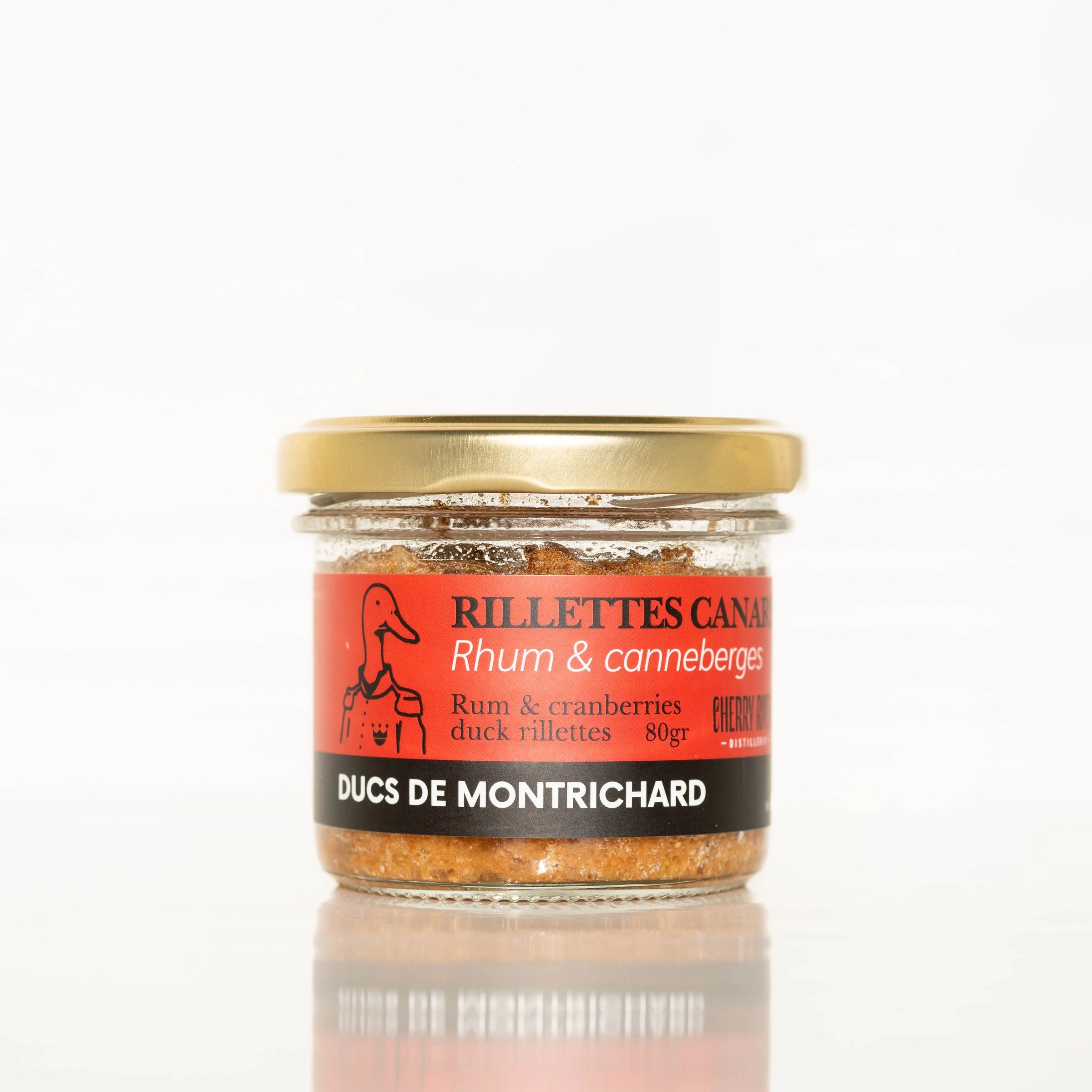 Duck Rillettes with Rum and Cranberries  80g – Gifts & Kitchen Accessories gift Montreal Villeray Urban Palate