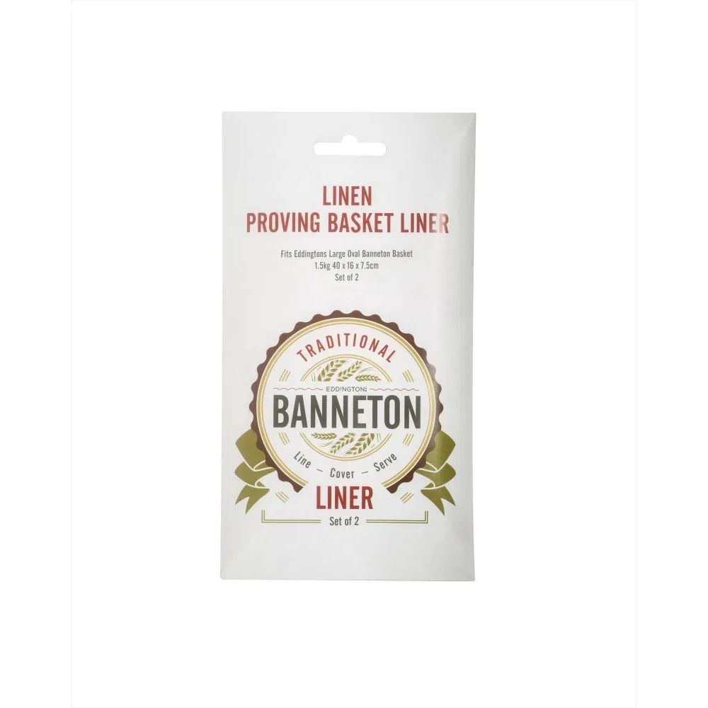 Large Oval Banneton Liner - Set of 2 – Gift Set gift Montreal Villeray Urban Palate