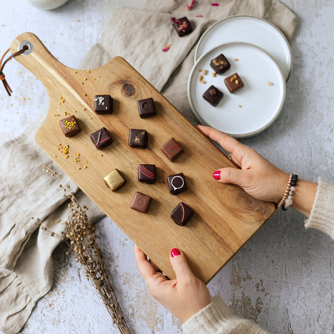 Box of 3 Fine Artisanal Chocolates - Handcrafted Selection