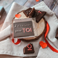 "I'm Crazy About You" Creamy Bar - Dark Chocolate, Pawpaw & Chili