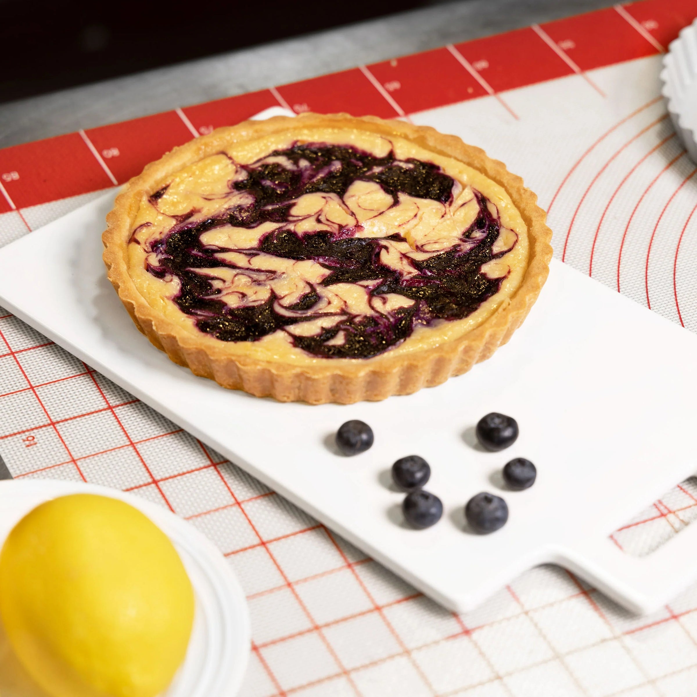 Molde para tarta acanalado ProSeries con fondo extraíble de 11 pulgadas