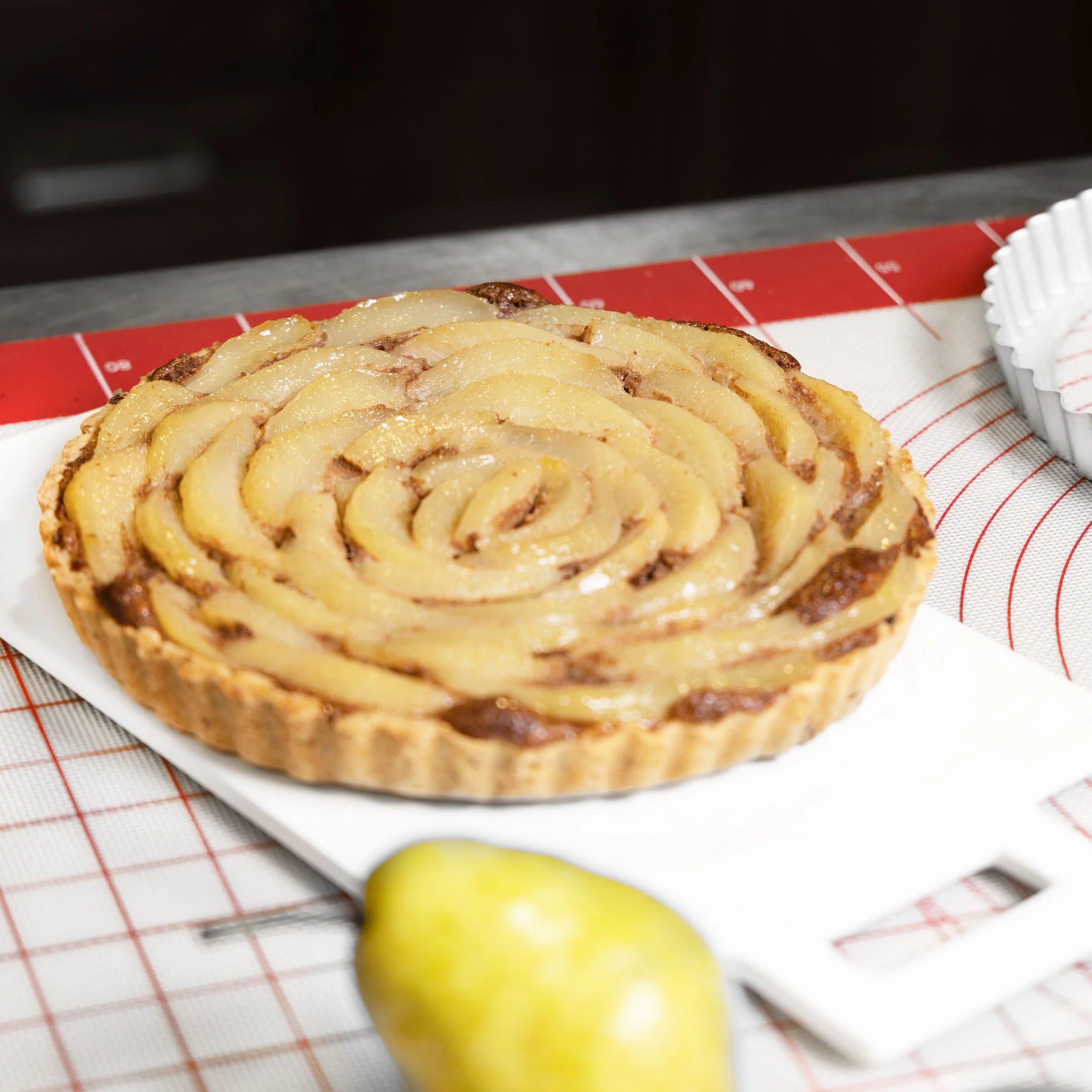 Molde para tarta acanalado ProSeries con fondo extraíble de 11 pulgadas