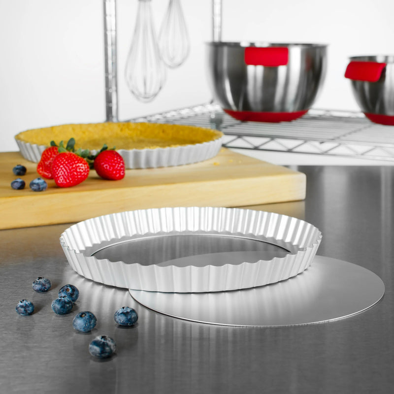 ProSeries Fluted Tart Pan with Removable Bottom 11 Inch