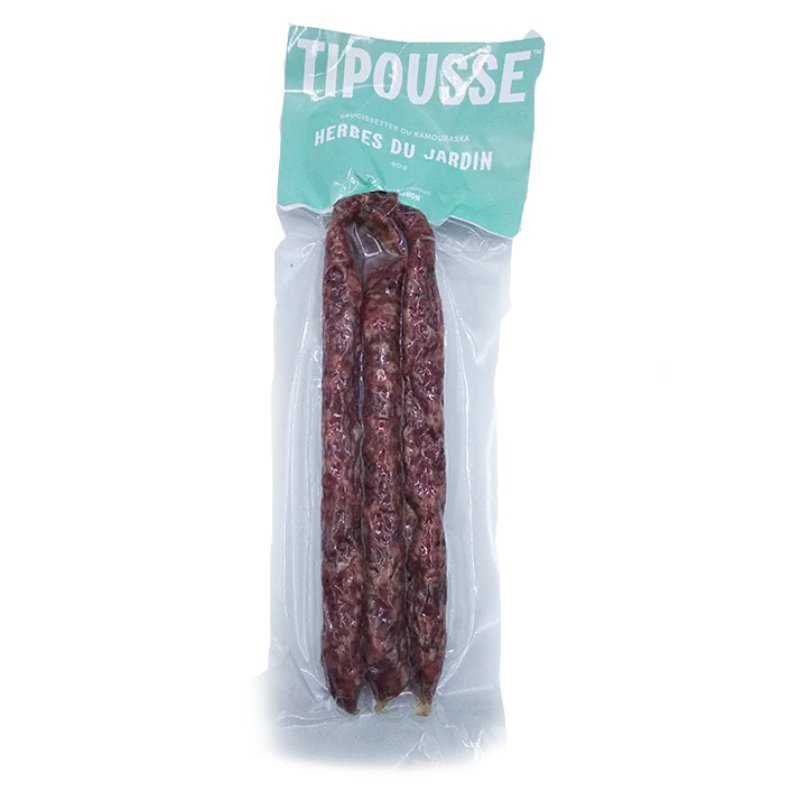 Salchicha Seca Artesanal Tipousse - Hierbas de Jardín 90g