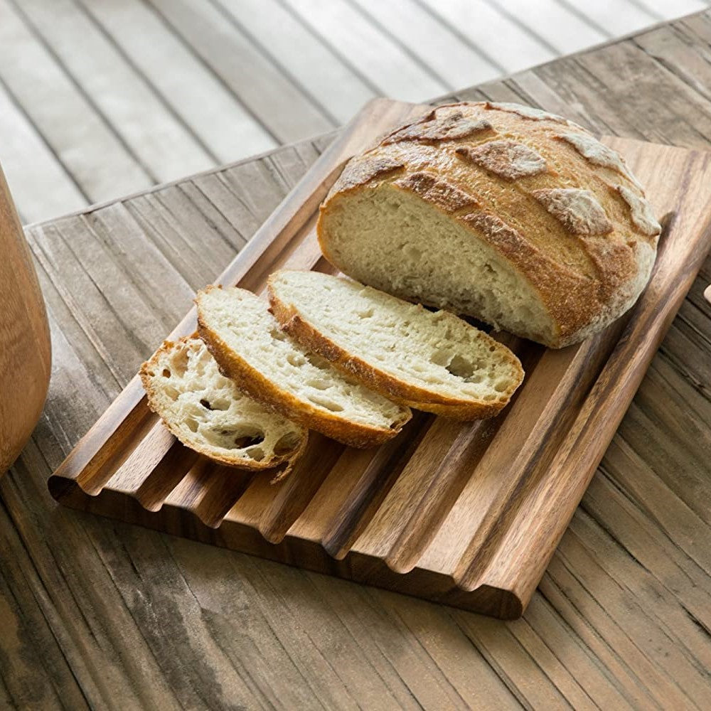 Acacia Wood Sweep Off Bread Board