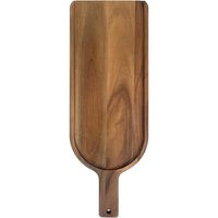 Long Acacia Wood Charcuterie Shovel