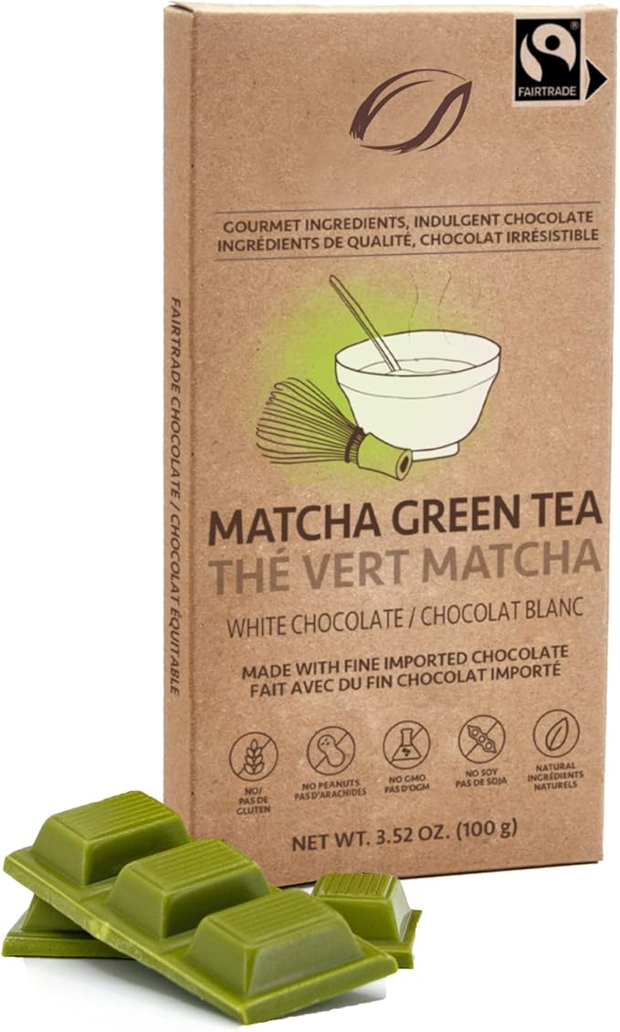 Matcha Green Tea White Chocolate 100g