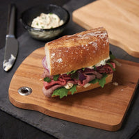Tablero sándwich de madera de acacia Gourmet Rustica
