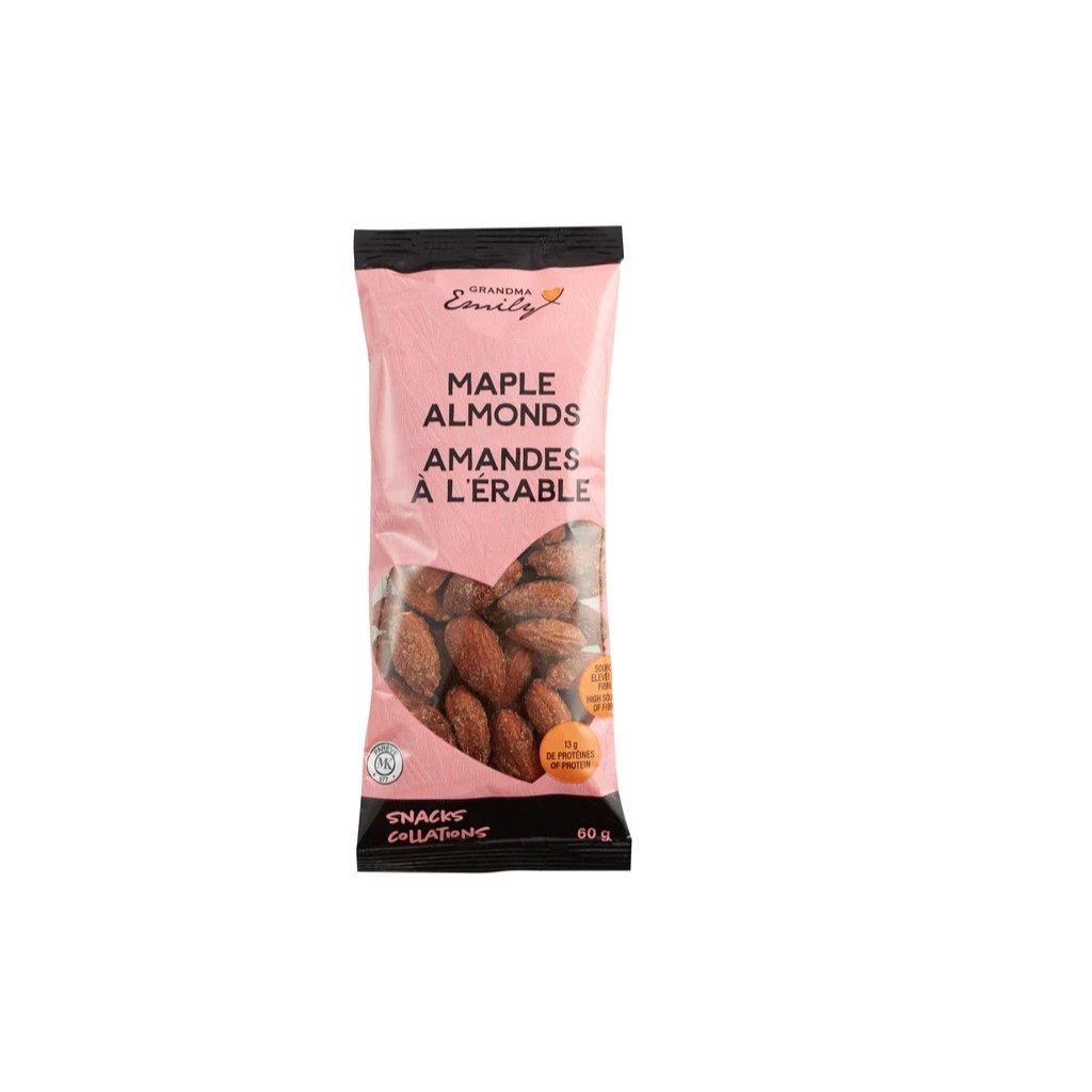 Maple Almonds 60g