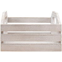Wooden Crate with Handles