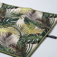 Microfiber Dish Drying Mat 15" x 20" - Green Palms