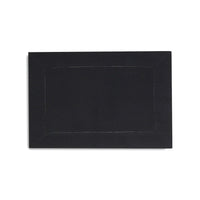 Vienna Linen Placemat Black 13 X 19'' – Kitchen Linens gift Montreal Villeray Urban Palate