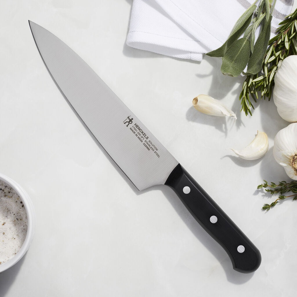 Cuchillo de chef de 8" con filo fino