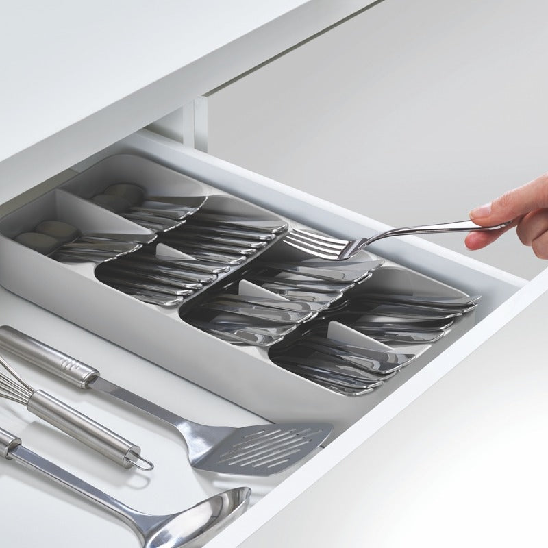 Organizador de cubiertos compacto grande DrawerStore