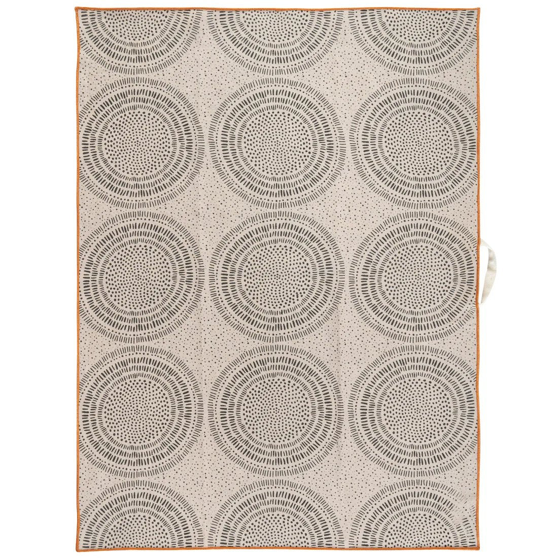 Painted Circles Tea Towel