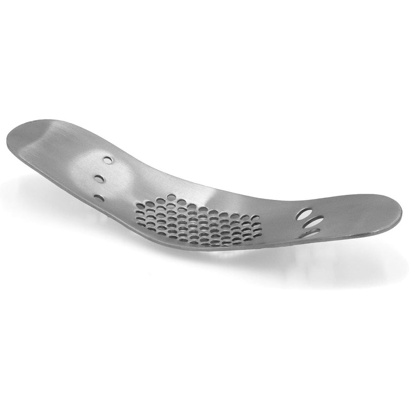Stainless Steel Garlic Rocker with Built-in Herb Stripper