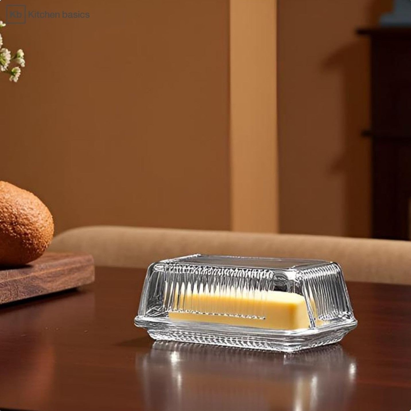 Glass Butter Dish