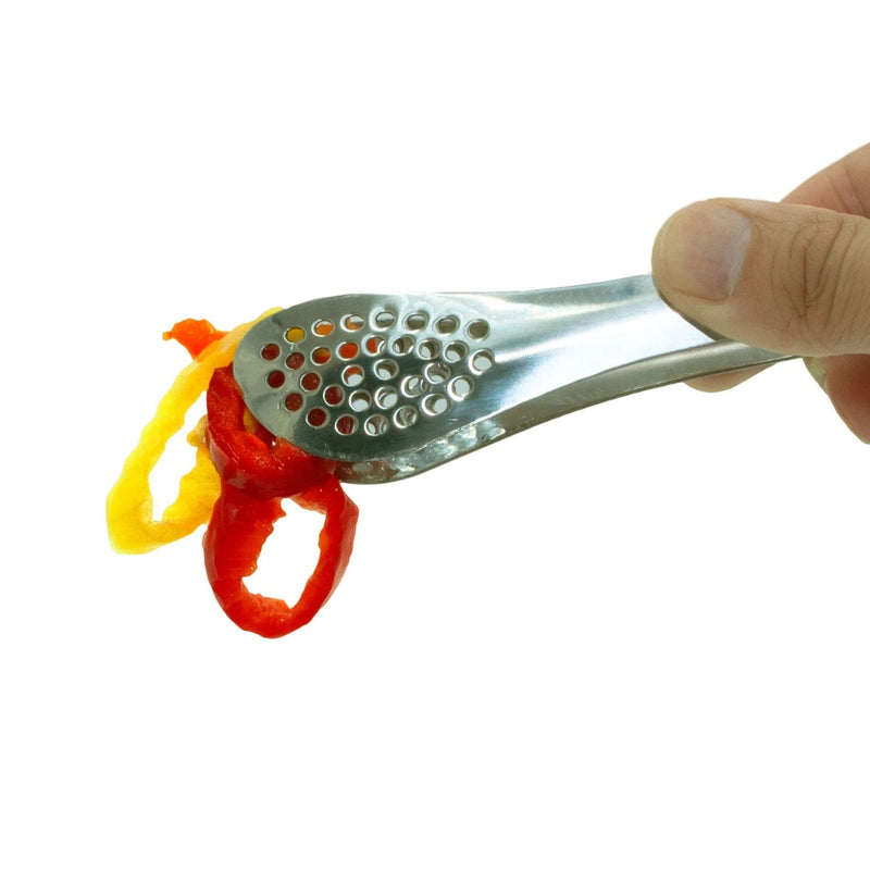 Small Stainless Steel Serving Tongs 13cm / 5"