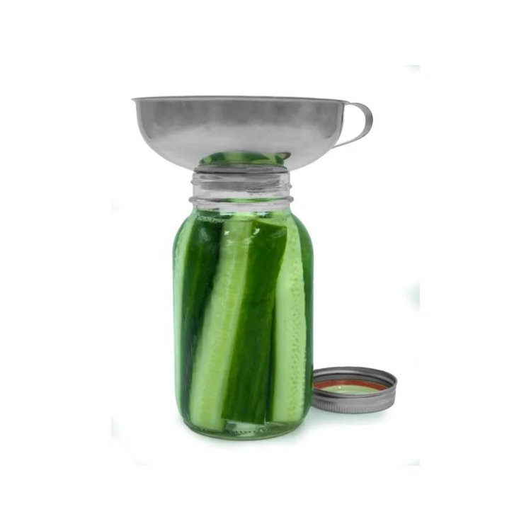 Stainless Steel Funnel with Wide Mouth