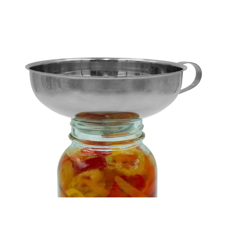 Stainless Steel Funnel with Wide Mouth