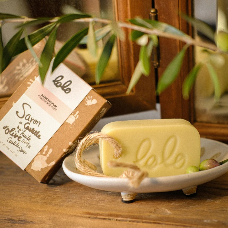 Olive Oil Castile Soap Fragrance Free LOLO 90g