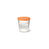 Jam Jar with Orange Lid