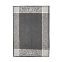 Majesty Tea Towel - Pewter Ivory