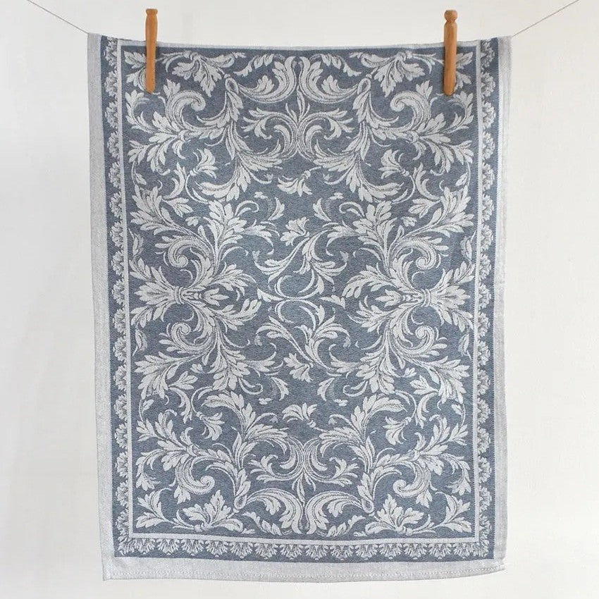Renesans Tea Towel - Navy