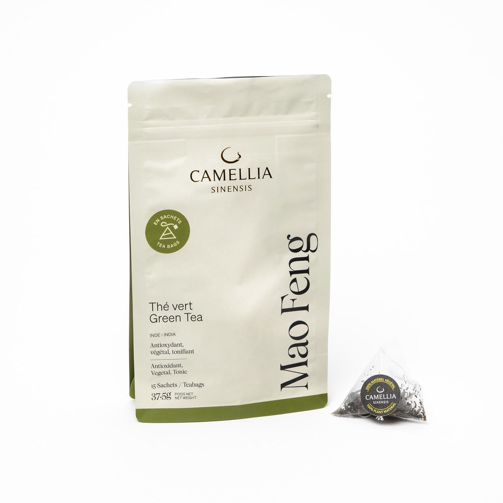 Té verde Mao Feng - 15 Bolsitas de té