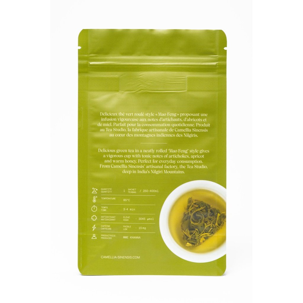 Té verde Mao Feng - 15 Bolsitas de té
