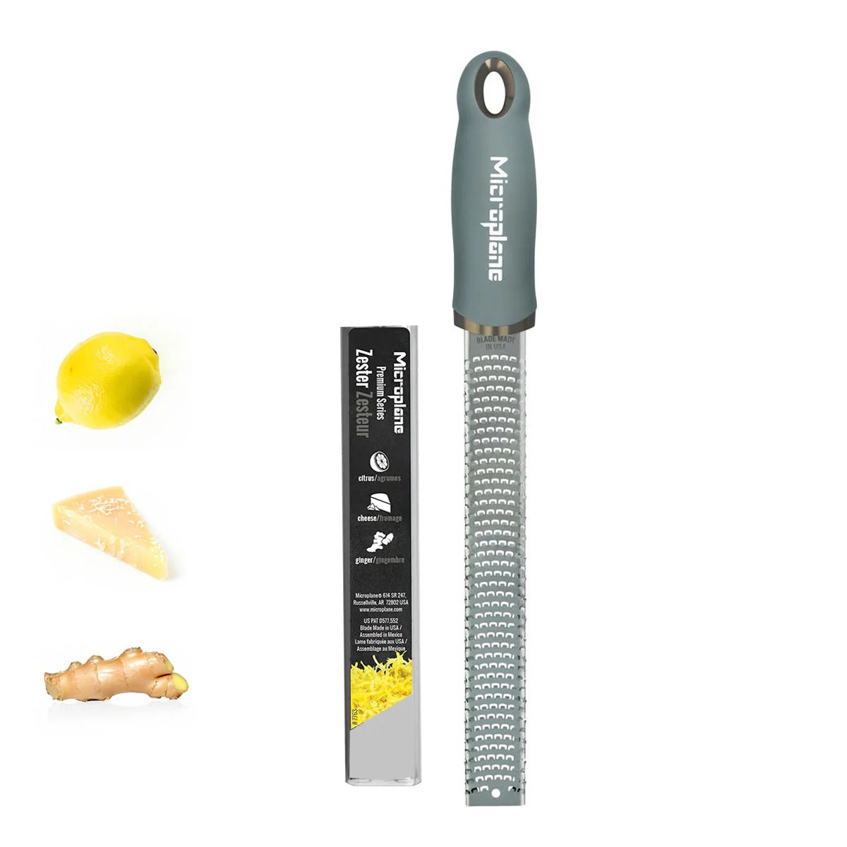 Premium Classic Zester - Eucalyptus Green