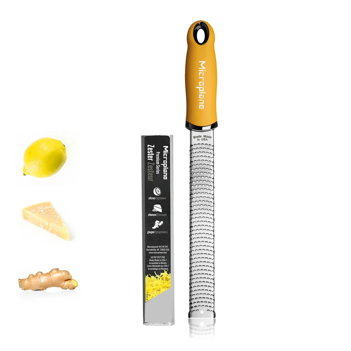 Premium Classic Zester - Mustard Yellow – Tableware gift Montreal Villeray Urban Palate