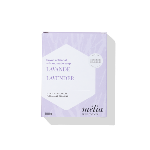Melia Artisanal Soap - Lavender 100g