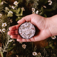 Vela navideña Flor de Invierno - 2oz