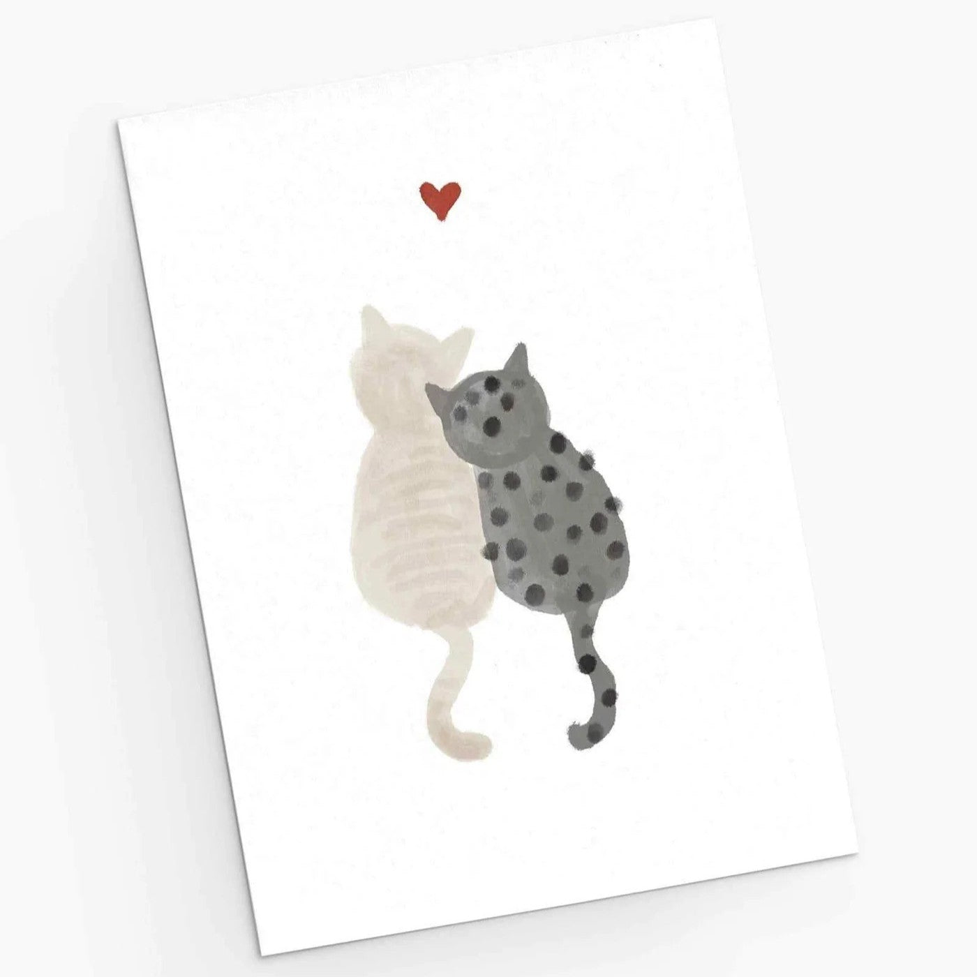Tarjeta de felicitación "Amour Purrfait"
