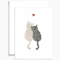 Tarjeta de felicitación "Amour Purrfait"