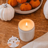 Vela Reutilizable - Citrouille 8oz