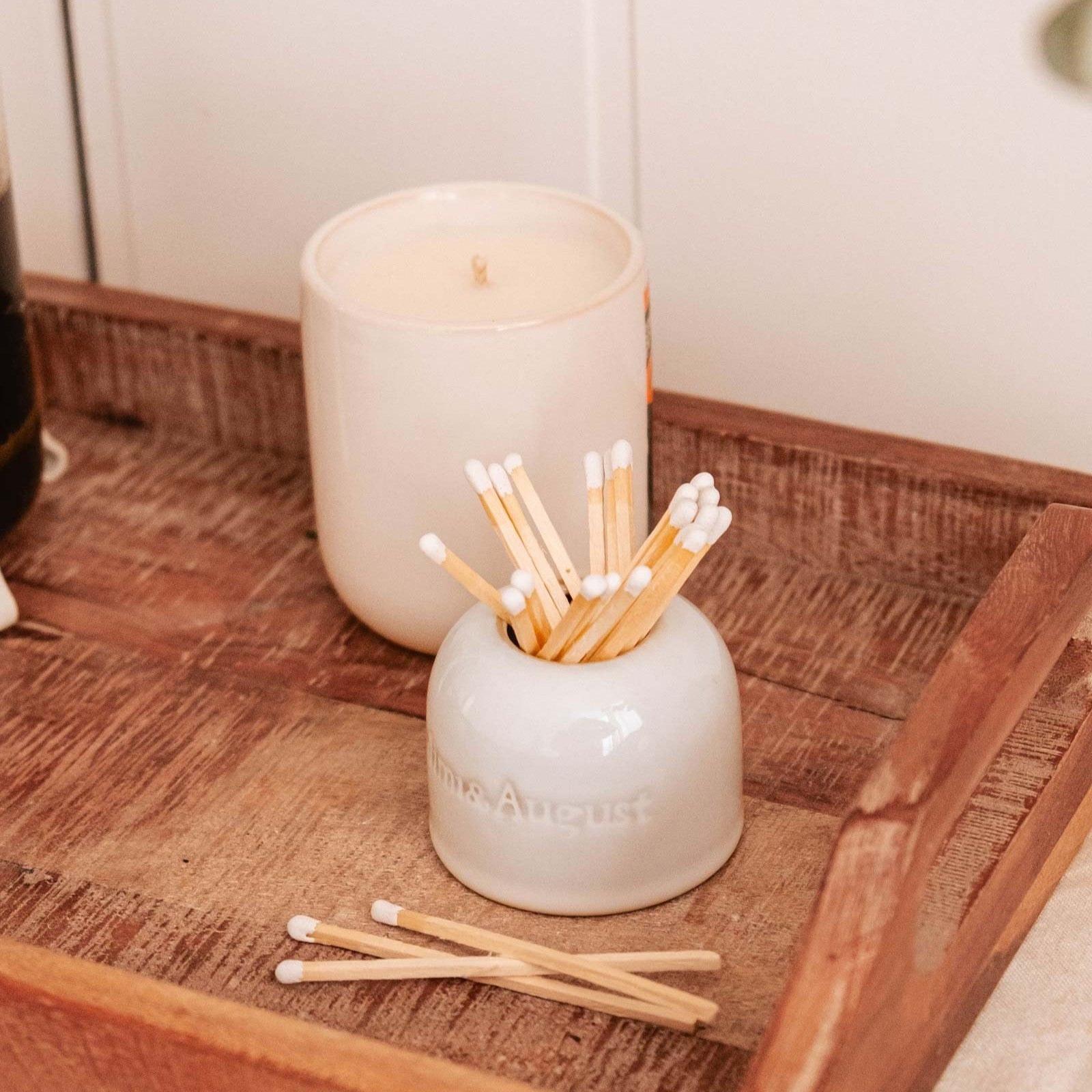 Étincelles – Porte-allumettes en céramique