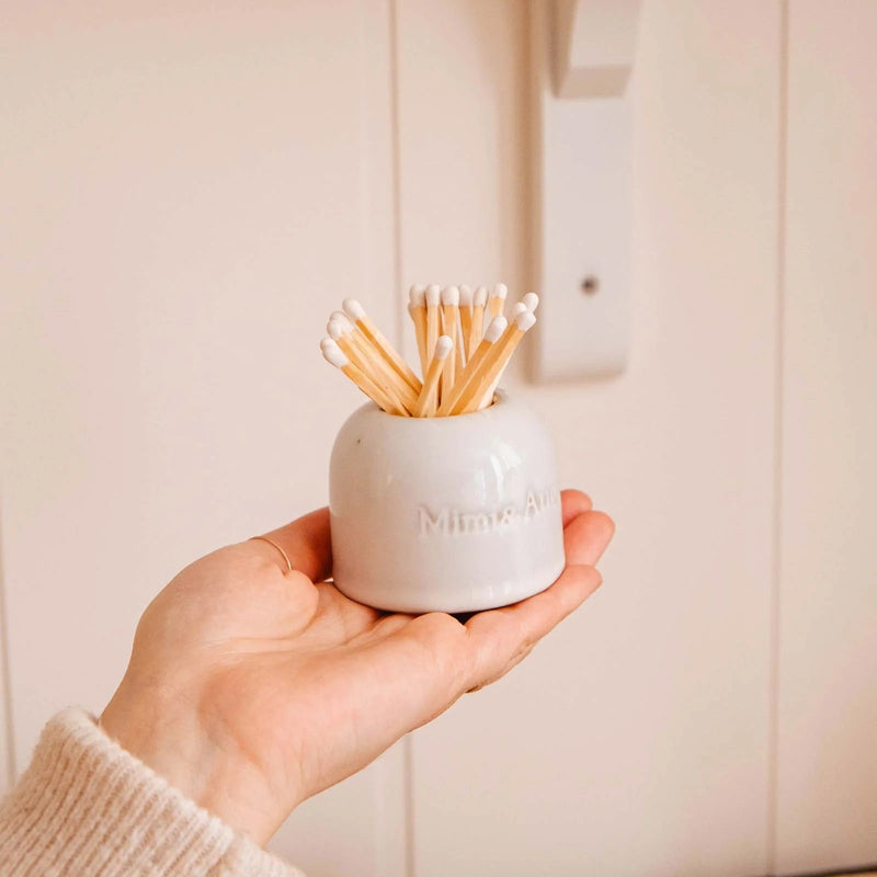 Étincelles – Porte-allumettes en céramique