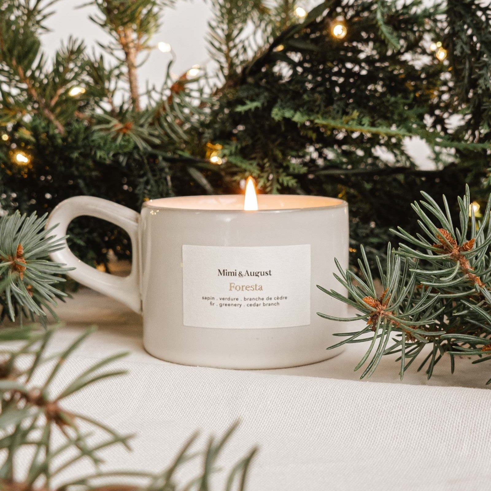 Vela reutilizable - Foresta 5.5oz