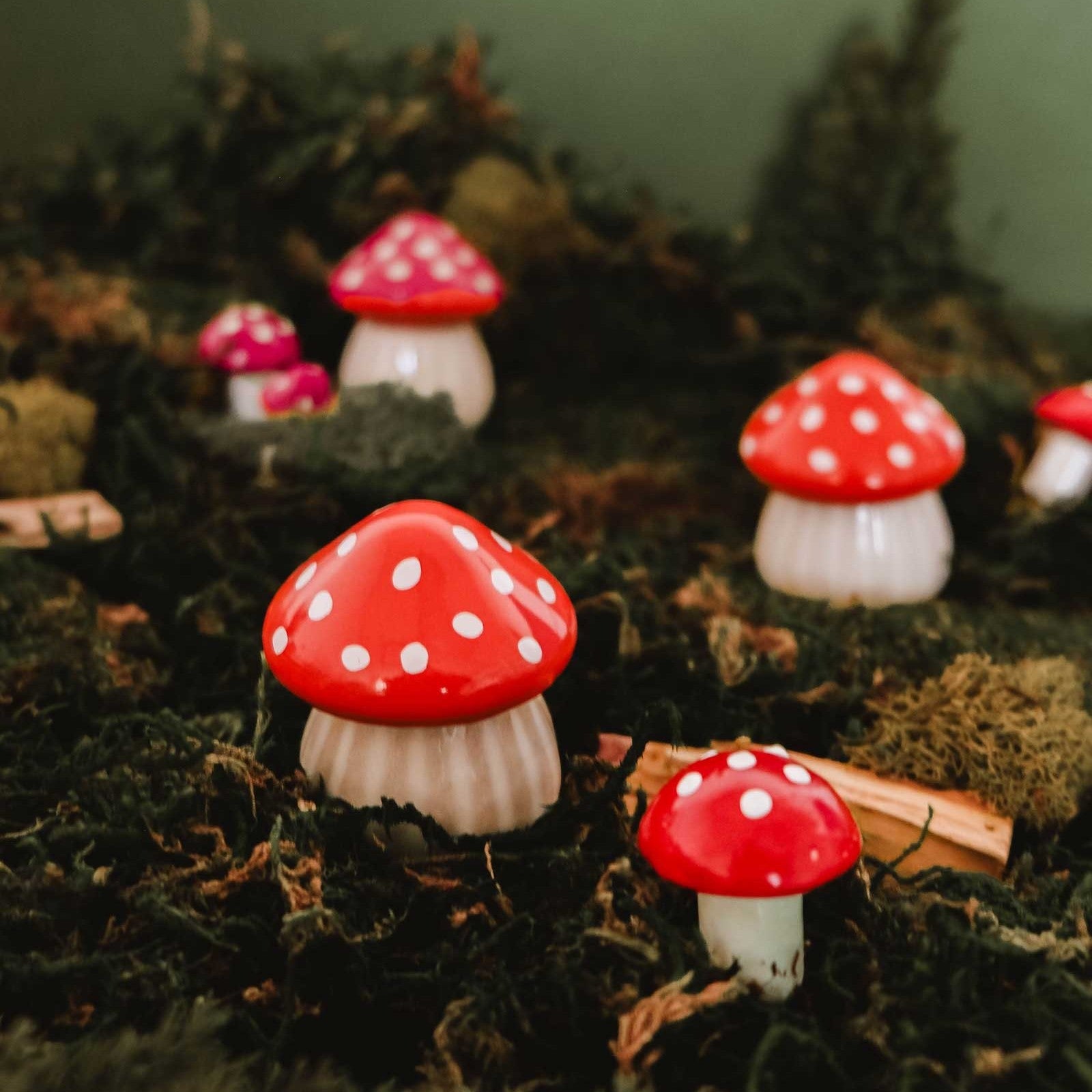 The Little Mushroom Candle