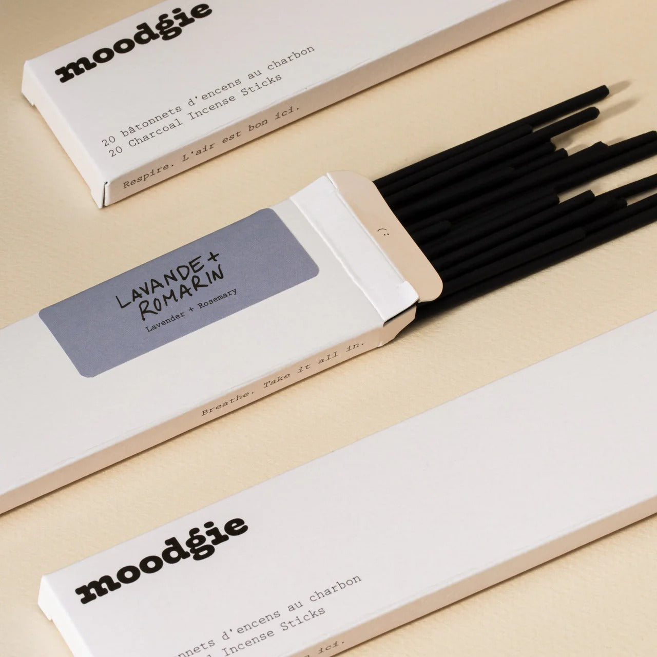 Bâtonnets d'encens à la lavande et au romarin