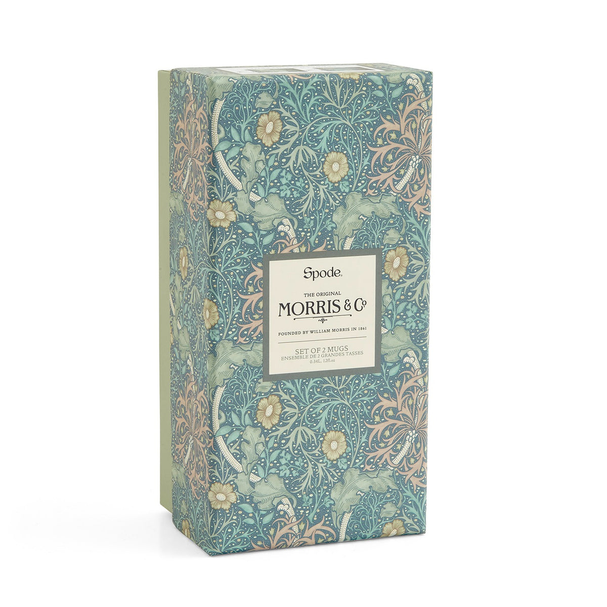 Morris & Co Set of 2 Seaweed & Pimpernel Mugs