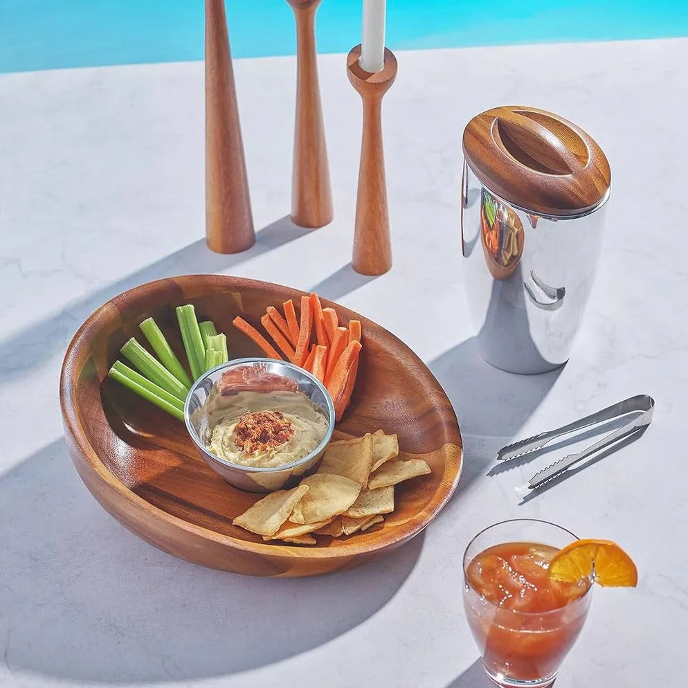 Luna Chip and Dip Serving Set