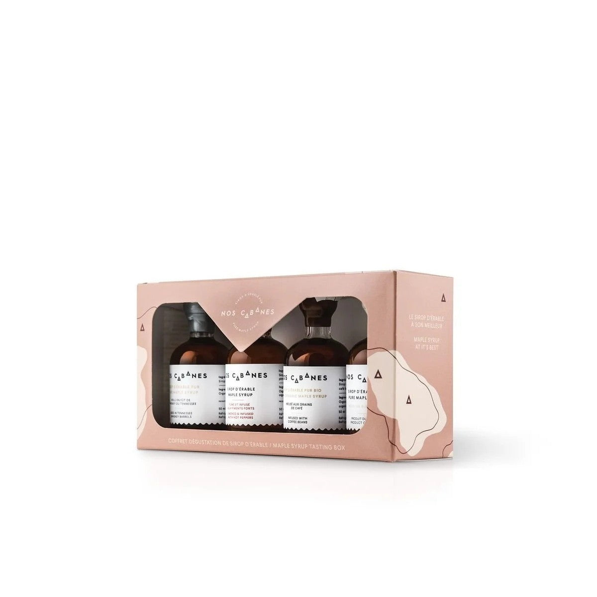 Caja de degustación de jarabe de arce 4 x 50 ml