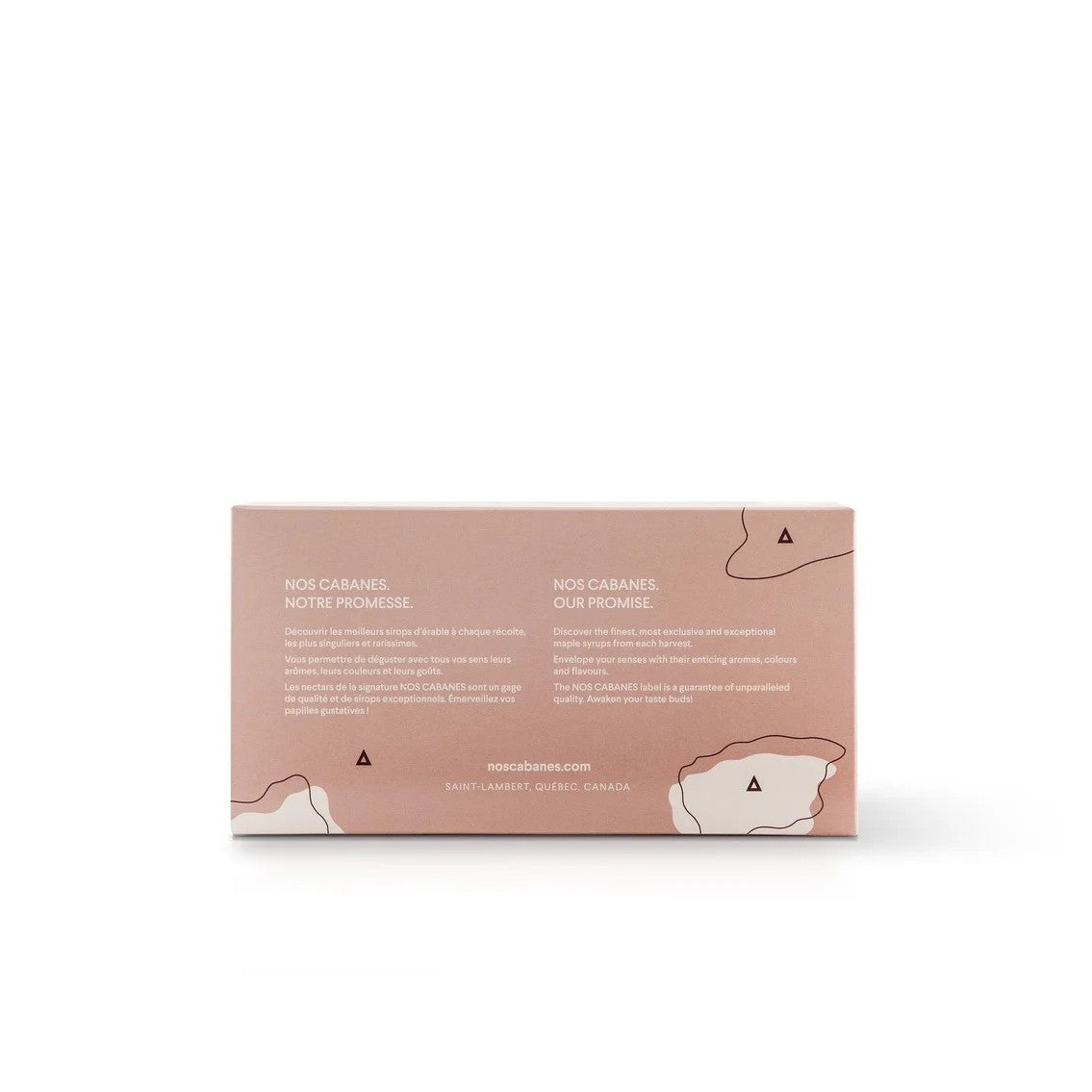 Caja de degustación de jarabe de arce 4 x 50 ml