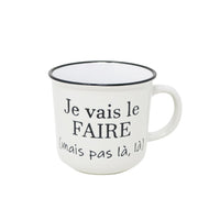 Je Vais Le Faire Mug 14 oz – Drinkware cadeau Montréal Villeray Papille Urbaine